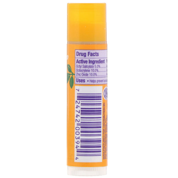 Alba Botanica, Moisturizing Sunscreen Lip Balm, SPF 25, .15 oz (4.2 g) - The Supplement Shop