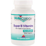 Nutricology, Super B Vitamins, 120 Vegetarian Capsules - The Supplement Shop
