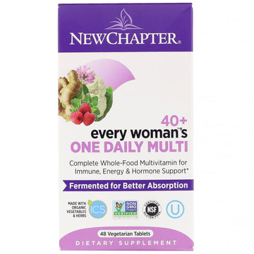 New Chapter, 40+ Every Woman's One Daily Multi, 48 Vegetarian Tablets