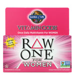 Garden of Life, Vitamin Code, RAW One, Once Daily Multivitamin for Women, 75 Vegetarian Capsules - The Supplement Shop