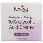 Reviva Labs, 10% Glycolic Acid Cream, Anti-Aging, 1.5 oz (42 g) - The Supplement Shop