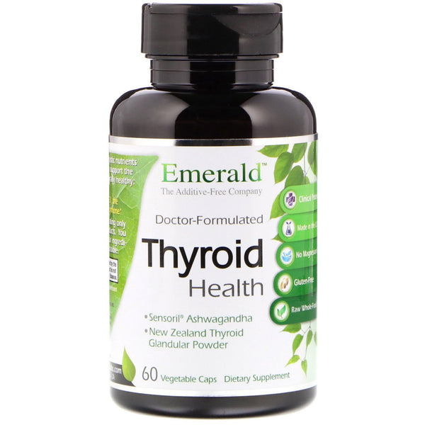 Emerald Laboratories, Thyroid Health, 60 Vegetable Caps - The Supplement Shop