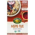 Nature's Path, Organic Instant Oatmeal, Maple Nut, 8 Packets, 14 oz (400 g) - The Supplement Shop