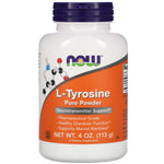 Now Foods, L-Tyrosine Pure Powder, 4 oz (113 g) - The Supplement Shop