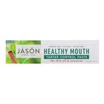 Jason Natural, Healthy Mouth, Tartar Control Paste, Tea Tree Oil & Cinnamon, 4.2 oz (119 g) - The Supplement Shop