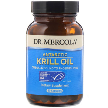 Dr. Mercola, Antarctic Krill Oil, 60 Capsules