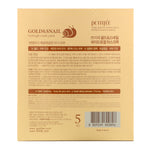 Petitfee, Gold & Snail Hydrogel Mask Pack, 5 Sheets, 30 g Each - The Supplement Shop