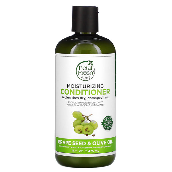 Petal Fresh, Moisturizing Conditioner, Grape Seed & Olive Oil, 16 fl oz (475 ml) - The Supplement Shop