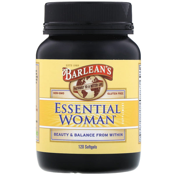 Barlean's, Essential Woman Supplement, 120 Softgels - The Supplement Shop