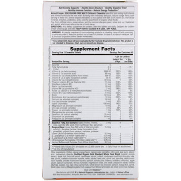NaturesPlus, Animal Parade® Gold, Children's Chewable Multivitamin, Orange, 120 Animal-Shaped Tablets
