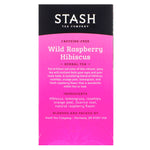 Stash Tea, Herbal Tea, Wild Raspberry Hibiscus, Caffeine Free, 20 Tea Bags,1.3 oz (38 g) - The Supplement Shop