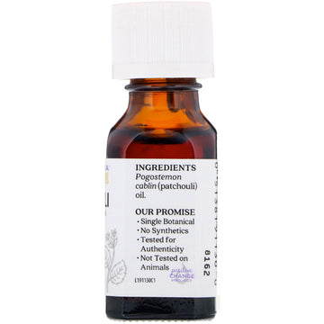 Aura Cacia, Pure Essential Oil, Patchouli, 0.5 fl oz (15 ml)