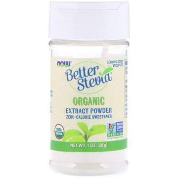 Now Foods, BetterStevia, Organic Extract Powder, 1 oz (28 g)
