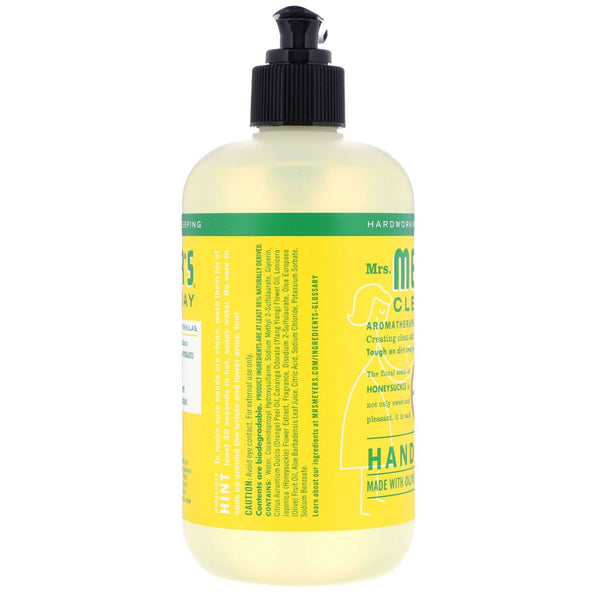 Mrs. Meyers Clean Day, Hand Soap, Honeysuckle Scent, 12.5 fl oz (370 ml) - The Supplement Shop