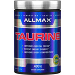 ALLMAX Nutrition, Taurine, Vegan + Gluten-Free, Unflavored, 3,000 mg, 14.11 oz (400 g) - The Supplement Shop