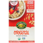 Nature's Path, Organic Instant Oatmeal, Original, 8 Packets, 14 oz (400 g) - The Supplement Shop