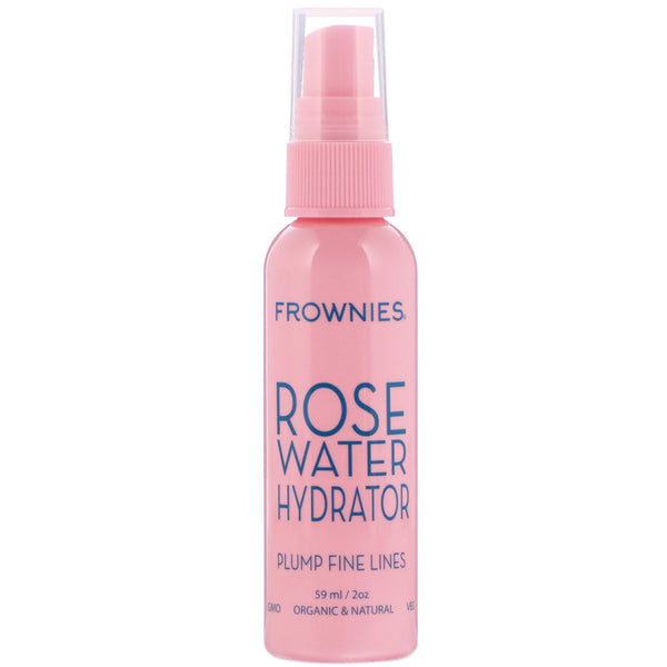 Frownies, Rose Water Hydrator Spray, 2 oz (59 ml) - The Supplement Shop