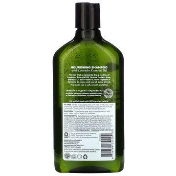 Avalon Organics, Shampoo, Nourishing, Lavender, 11 fl oz (325 ml)