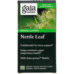 Gaia Herbs, Nettle Leaf, 60 Vegan Liquid Phyto-Caps - The Supplement Shop