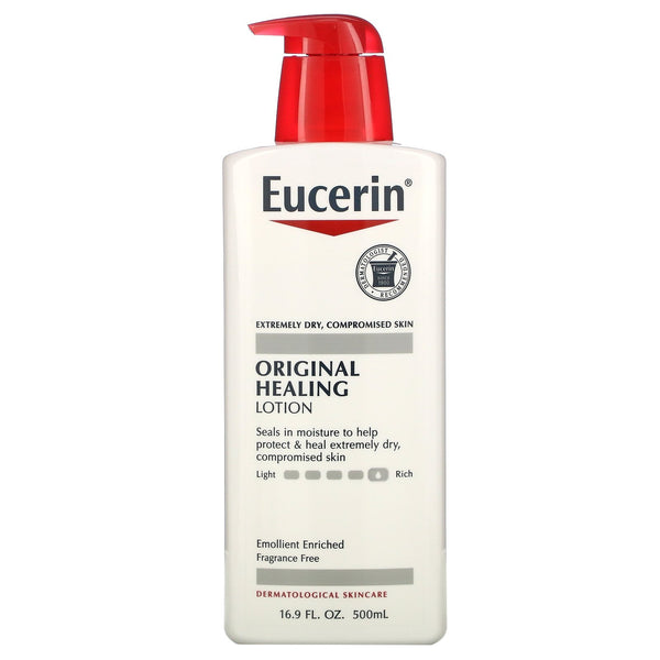 Eucerin, Original Healing Lotion, 16.9 fl oz (500 ml) - The Supplement Shop