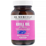 Dr. Mercola, Antarctic Krill Oil for Women, 90 Capsules - The Supplement Shop