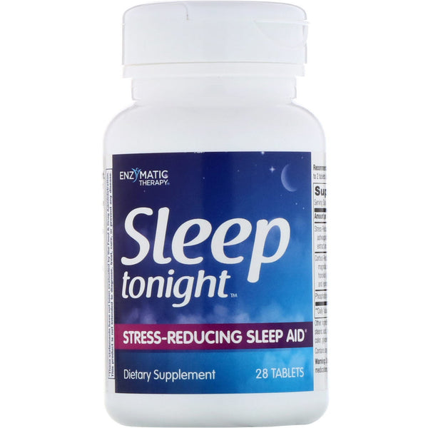 Enzymatic Therapy, Sleep Tonight, 28 Tablets - The Supplement Shop