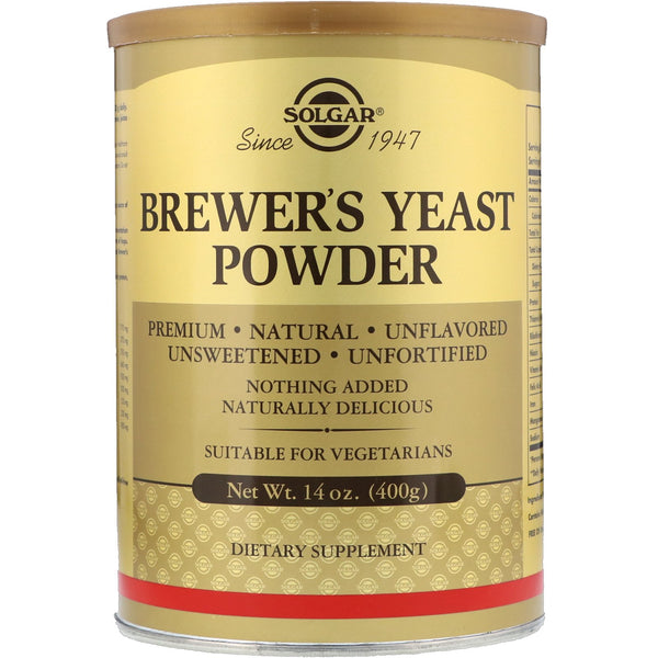 Solgar, Brewer's Yeast Powder, 14 oz (400 g) - The Supplement Shop