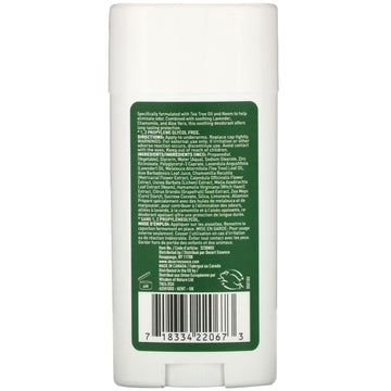 Desert Essence, Deodorant, Tea Tree Oil, 2.5 oz (70 ml)