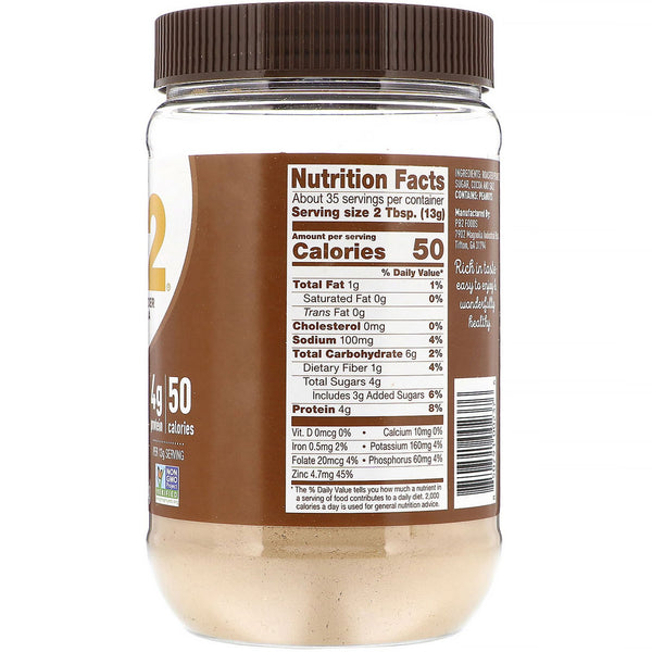 PB2 Foods, PB2, Peanut Powder With Cocoa, 16 oz (453.6 g) - The Supplement Shop
