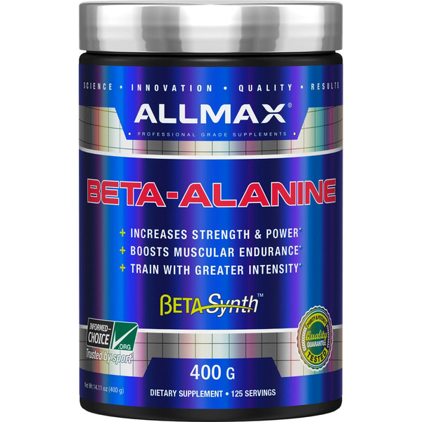 ALLMAX Nutrition, Beta-Alanine, 14.11 oz (400 g) - The Supplement Shop