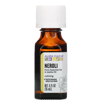 Aura Cacia, Pure Essential Oil, Neroli, .5 fl oz (15 ml)
