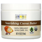Aura Cacia, Nourishing Cocoa Butter, 4 fl oz (118 ml) - The Supplement Shop