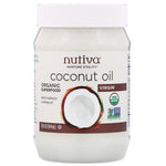 Nutiva, Organic Coconut Oil, Virgin, 15 fl oz (444 ml) - The Supplement Shop
