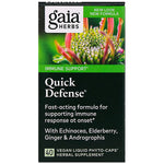 Gaia Herbs, Quick Defense, 40 Vegan Liquid Phyto-Caps - The Supplement Shop