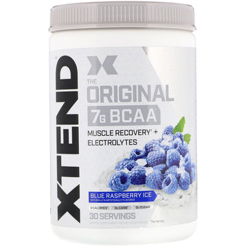 Scivation, Xtend, The Original 7G BCAA, Blue Raspberry Ice, 14.8 oz (420 g)