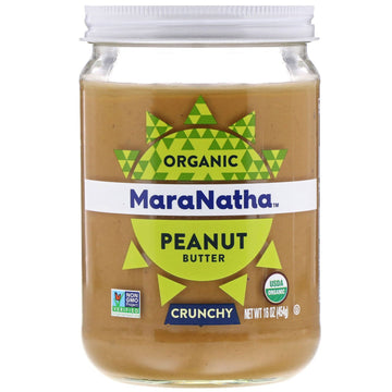 MaraNatha, Organic Peanut Butter, Crunchy, 16 oz (454 g)