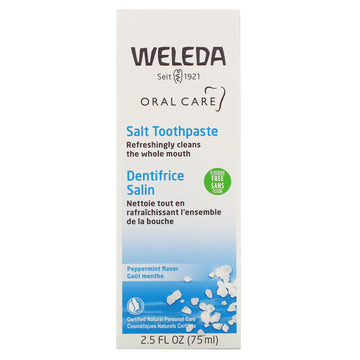 Weleda Toothpaste Salt Salty Peppermint Flavour 75ml