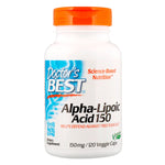 Doctor's Best, Alpha-Lipoic Acid, 150 mg, 120 Veggie Caps - The Supplement Shop
