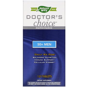 Nature's Way, Doctor's Choice Multivitamin, 50+ Men, 120 Tablets