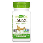 Nature's Way, Asian Ginseng, 1,120 mg, 50 Vegan Capsules - The Supplement Shop
