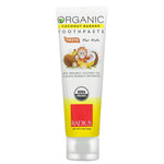 RADIUS, Organic Toothpaste, For Kids, 6 Months+, Coconut Banana, 3 oz (85 g) - The Supplement Shop