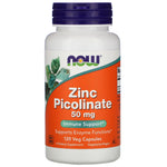 Now Foods, Zinc Picolinate, 50 mg, 120 Veg Capsules - The Supplement Shop