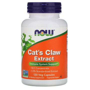 NOW Foods, Cat's Claw Extract, 120 Veg Capsules (334 mg per Capsule)