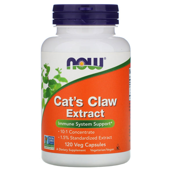 Now Foods, Cat's Claw Extract, 120 Veg Capsules - The Supplement Shop