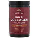 Dr. Axe / Ancient Nutrition, Multi Collagen Protein, Chocolate, 1.16 lbs (524 g) - The Supplement Shop