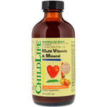 ChildLife, Essentials, Multi Vitamin & Mineral, Natural Orange/Mango Flavor, 8 fl oz (237 ml) - The Supplement Shop