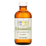 Aura Cacia, 100% Pure Essential Oil, Lavender, 4 fl oz (118 ml) - The Supplement Shop
