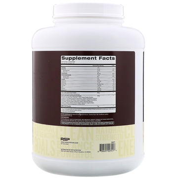 RSP Nutrition, TrueFit, Grass-Fed Whey Protein Shake, Chocolate, 4.23 lbs (1.92 kg)