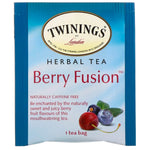Twinings, Herbal Tea, Berry Fusion, Caffeine Free, 20 Tea Bags, 1.41 oz (40 g) - The Supplement Shop