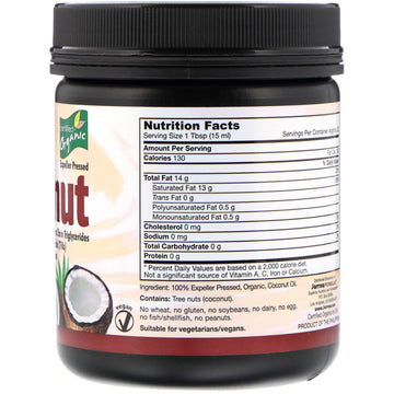 Jarrow Formulas, Organic Coconut Oil, Expeller Pressed, 16 fl oz (473 g)